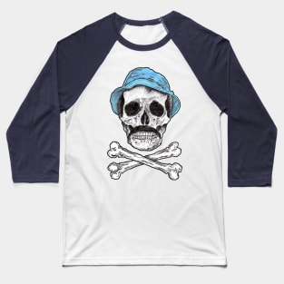 Danger Skull Baseball T-Shirt